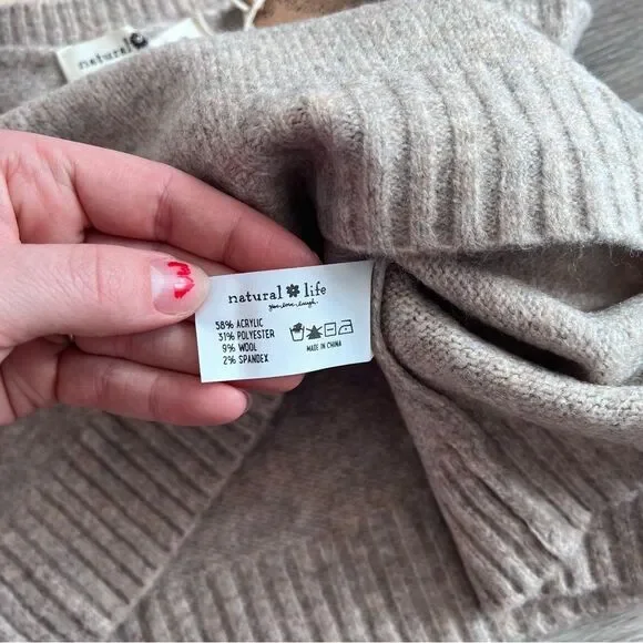 NWT natural life‎ sleeveless sweater tank women’s size XL - Picture 5 of 6